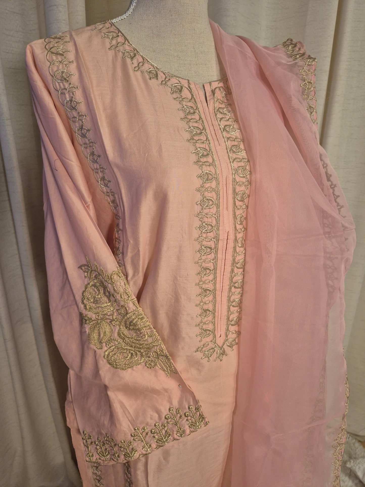 #045 - Embroidered Suit (3 Piece)