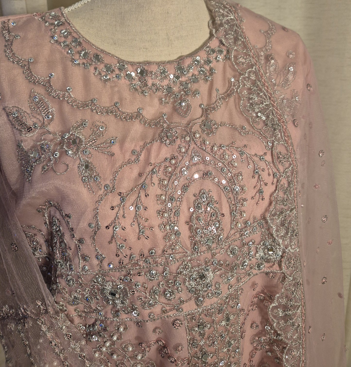 #0086 - Embroidered 3 Piece Suit (SALE)