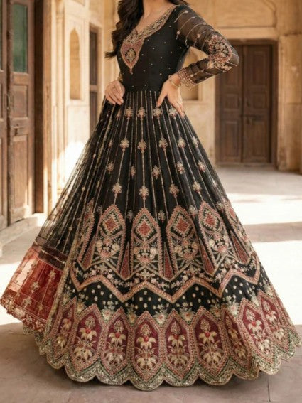 #0081 - Embroidered Suit - 3 Piece (SALE)