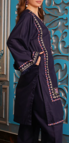 #025 - Embroidered Suit (2 Piece)