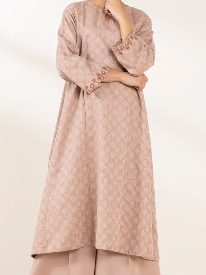 #014 - Embroidered Cotton Jacquard Shirt