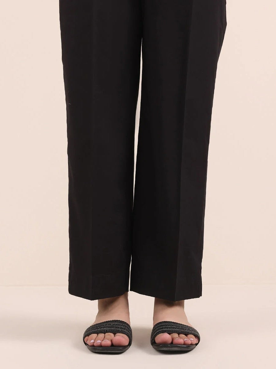Trouser straight-cut pant