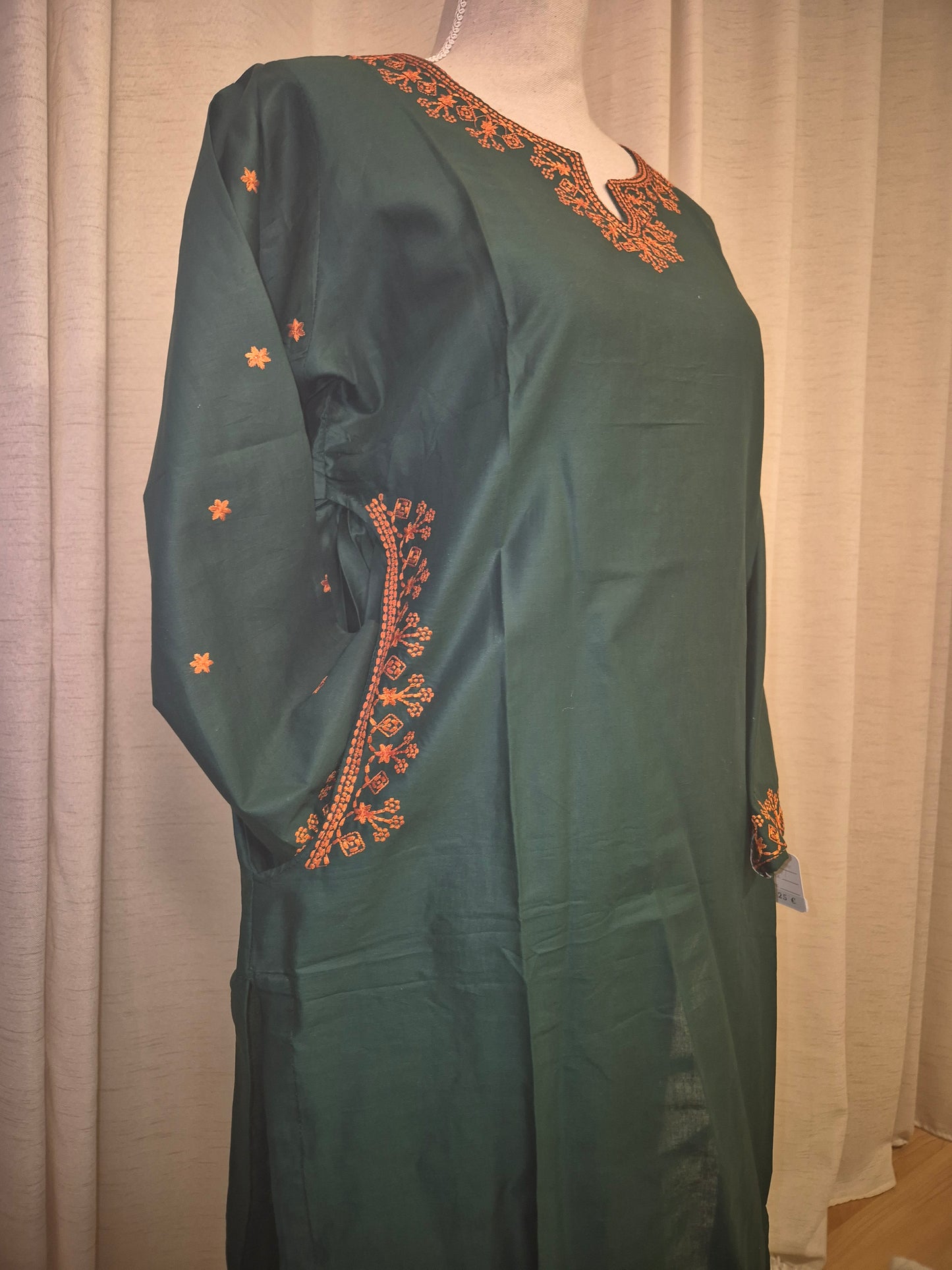 #046 - Embroidered Shirt and Trousers (2-Piece)