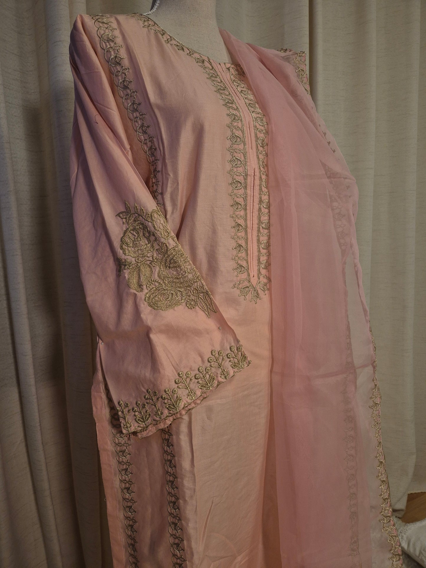 #045 - Embroidered Suit (3 Piece)