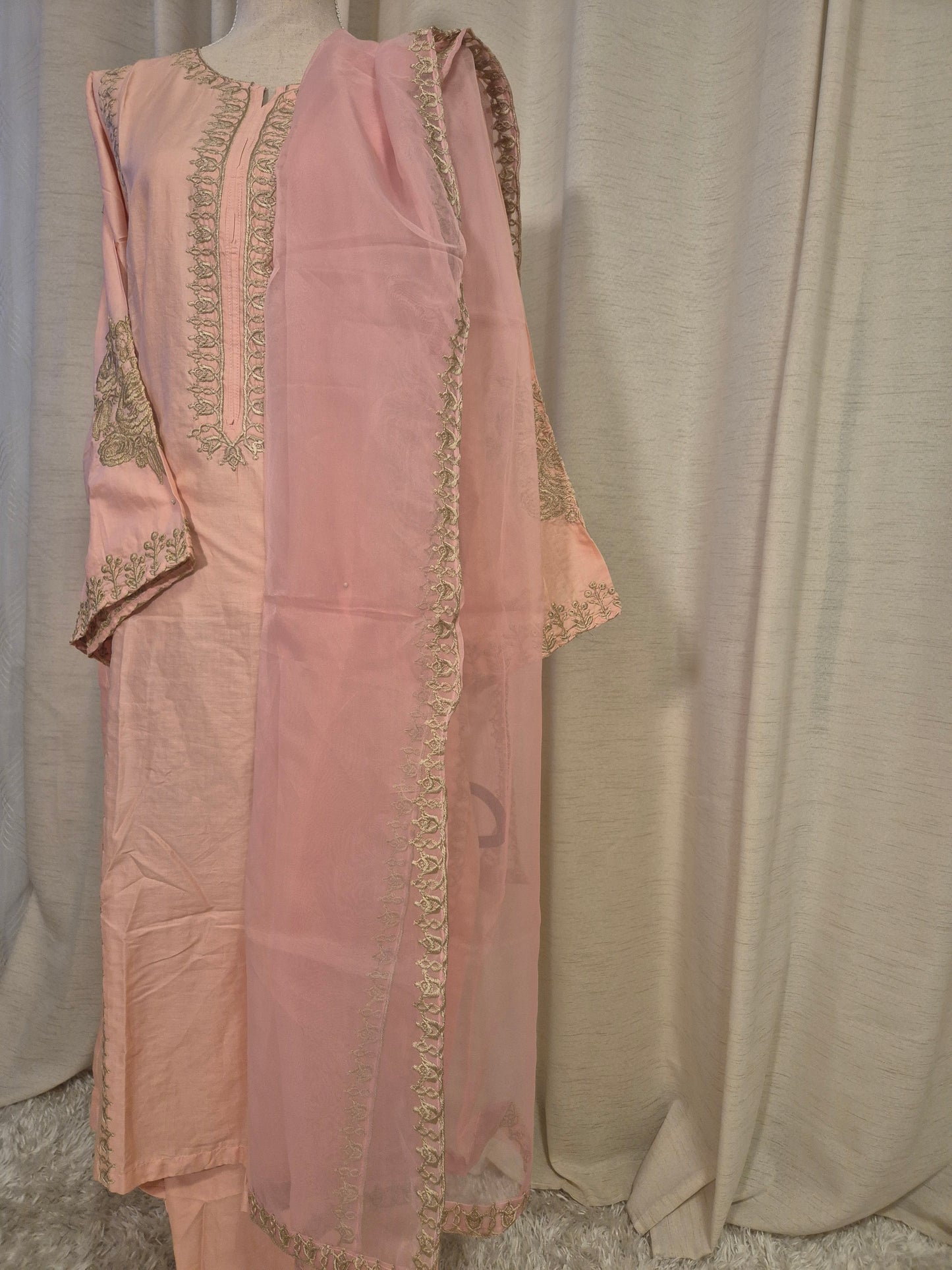 #045 - Embroidered Suit (3 Piece)