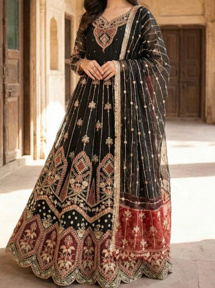 #0081 - Embroidered Suit - 3 Piece (SALE)