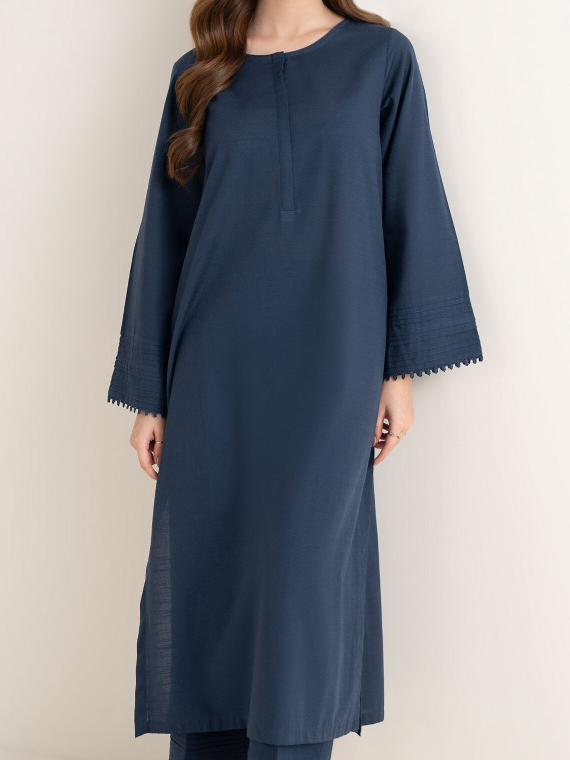Solid Light Khaddar Shirt