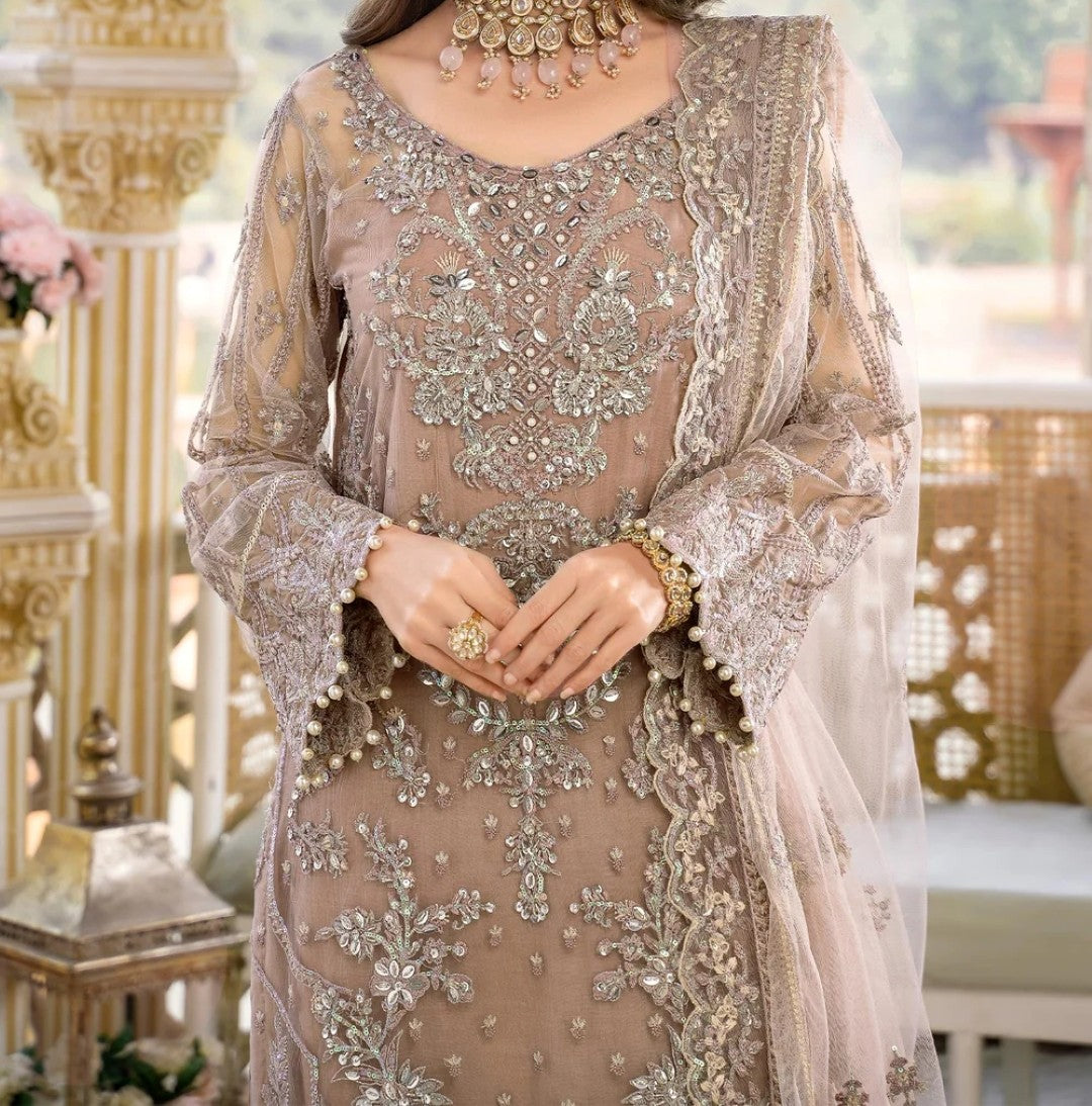 #0083 - Embroidered Suit 3 Piece (SALE)