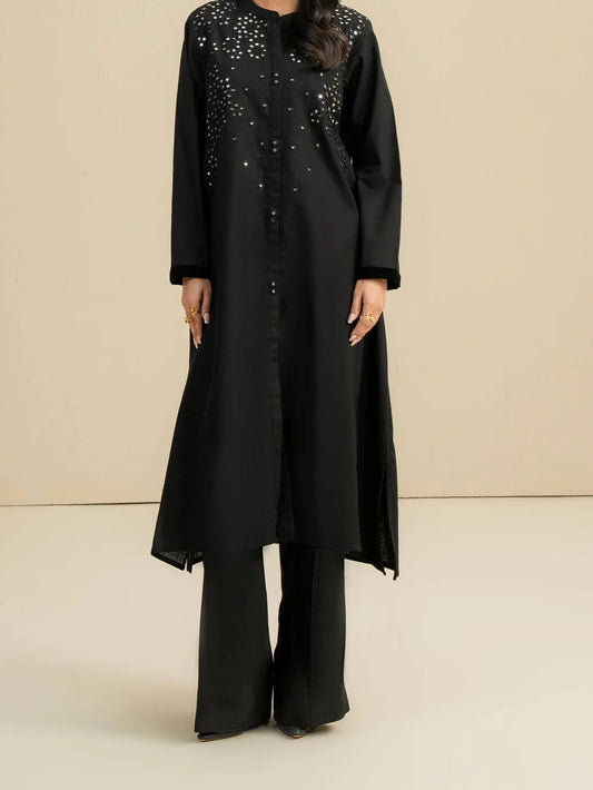 #017 - Khaddar Shirt-Embroidered
