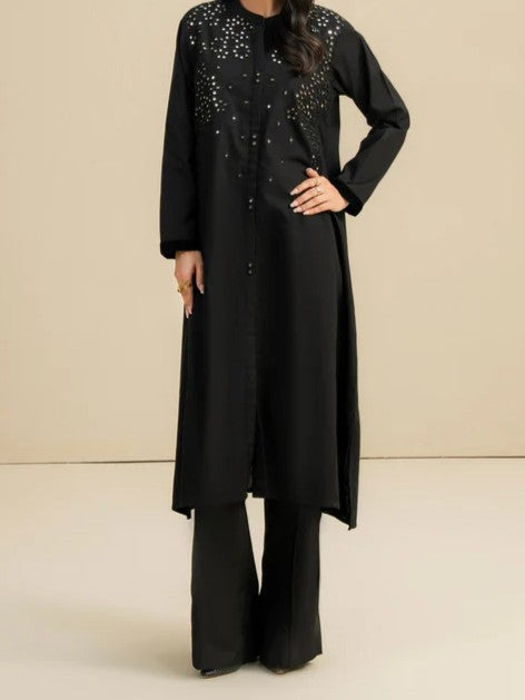 #017 - Khaddar Shirt-Embroidered