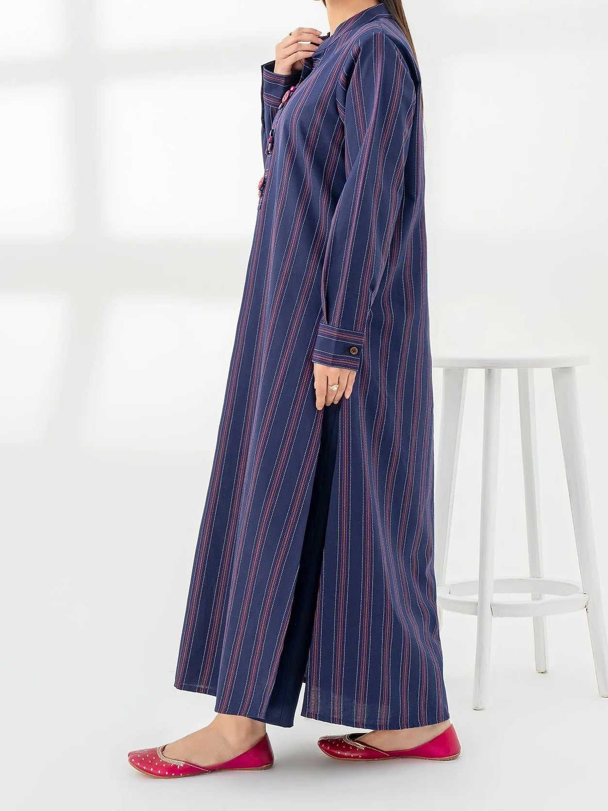 #009 - Yarn Dyed Suit-Embroidered (2 Piece)