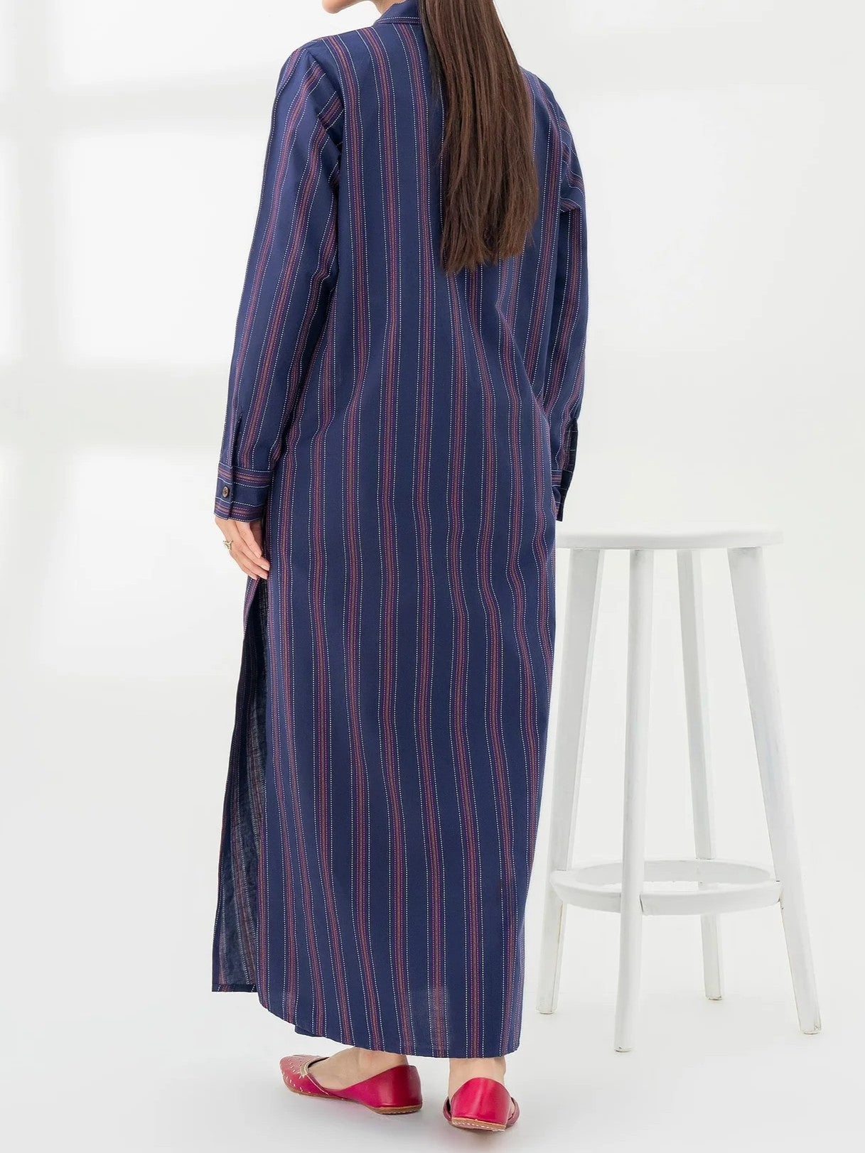 #009 - Yarn Dyed Suit-Embroidered (2 Piece)