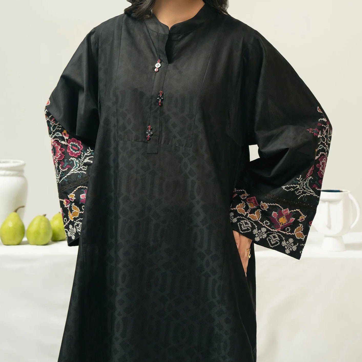 #005 - Jaquard Suit- Embroidered (2 Piece)