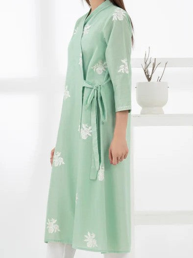 #041 - Cambric Shirt-Embroidered