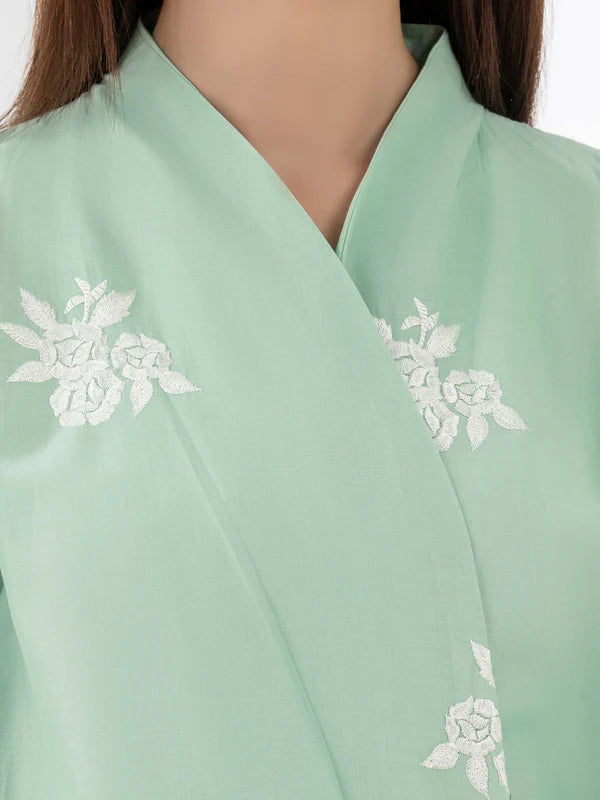 #041 - Cambric Shirt-Embroidered