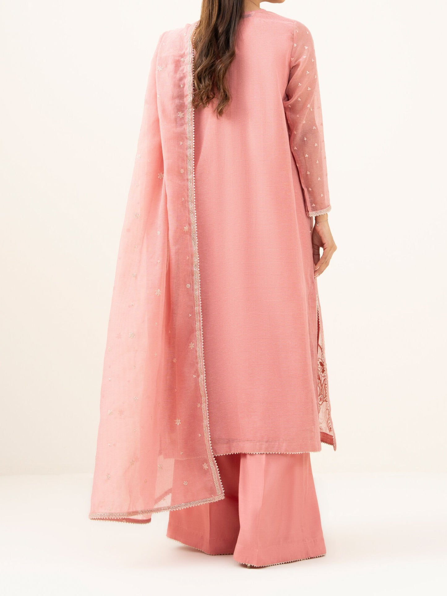 #0082 - Embroidered Karandi 3-Piece Suit (SALE)