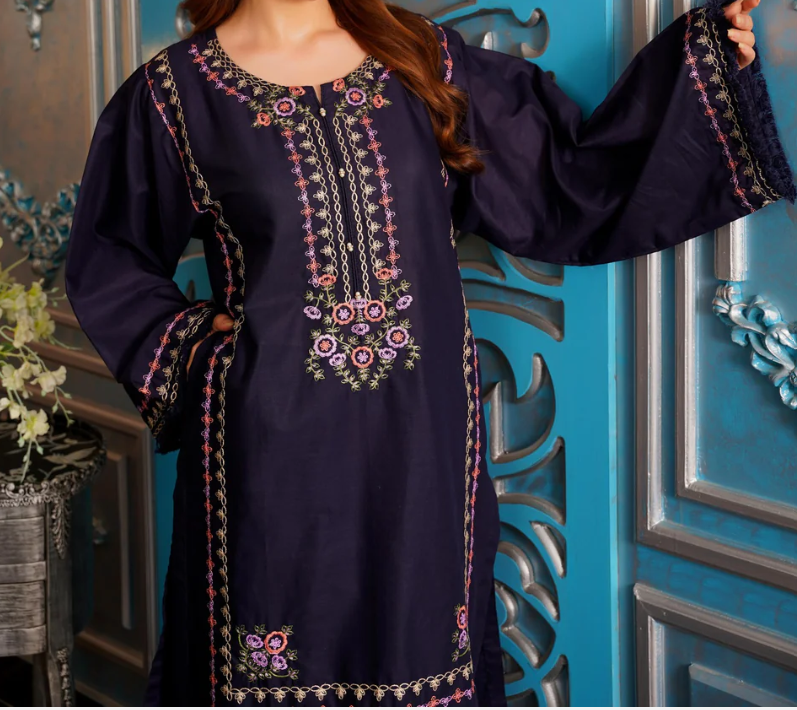 #025 - Embroidered Suit (2 Piece)