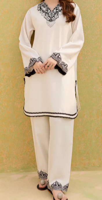 #037 - Embroidered Suit (2 Piece)