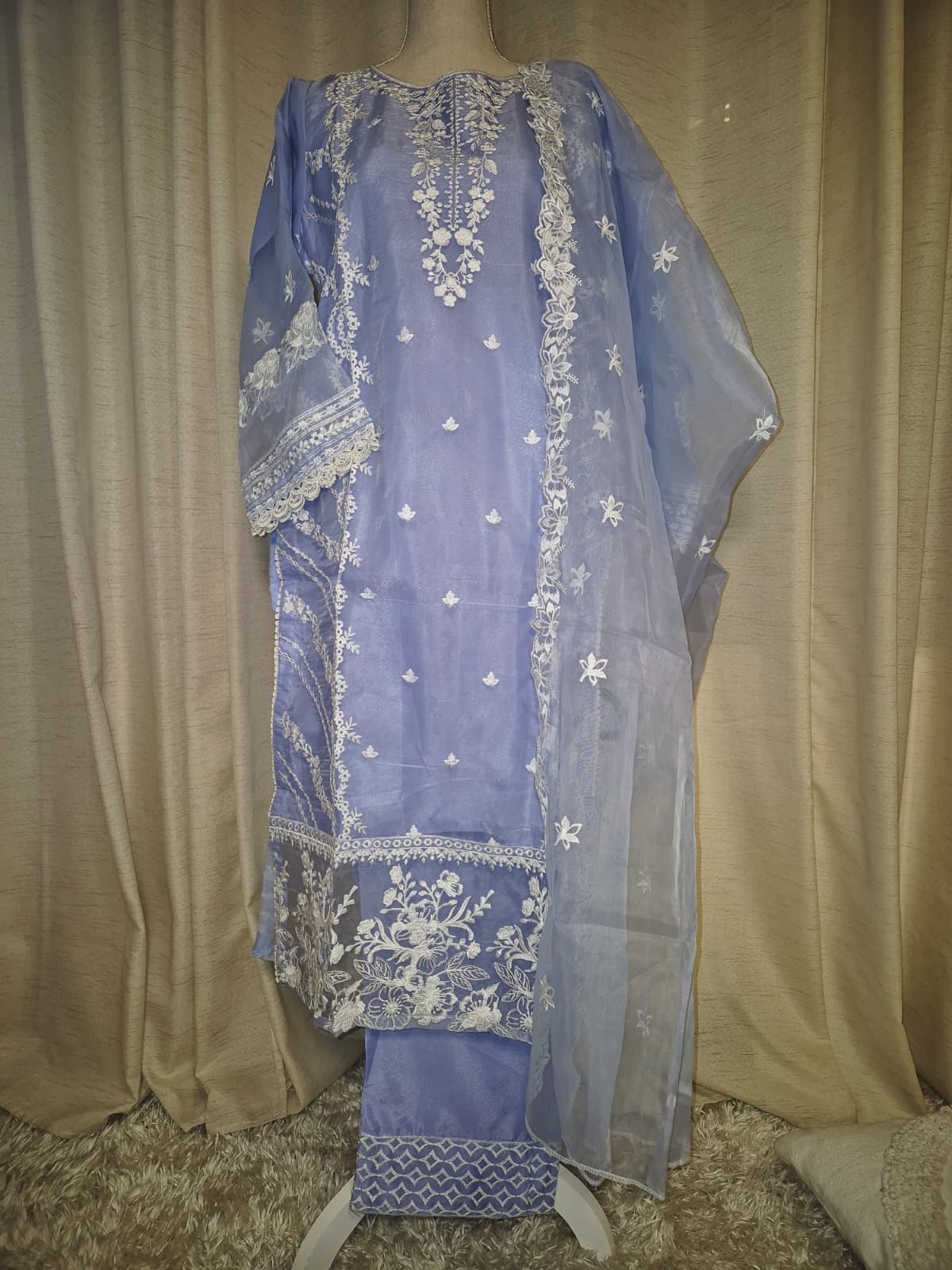 #0085.1 -  Embroidered  3 Piece Suit (SALE)