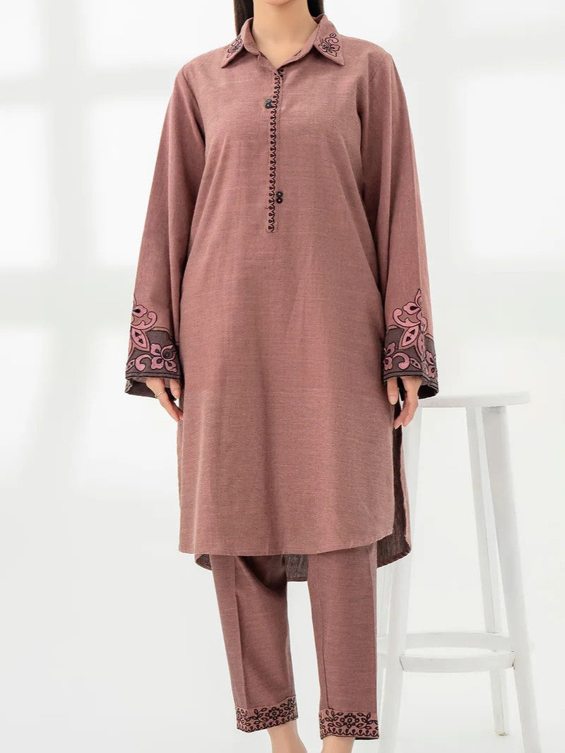 #042 - Yarn Dyed Embroidered Suit (2 Piece)