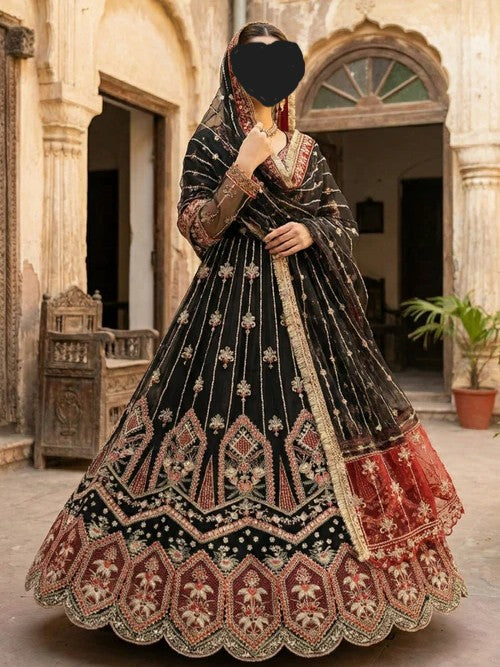 #0081 - Embroidered Suit - 3 Piece (SALE)